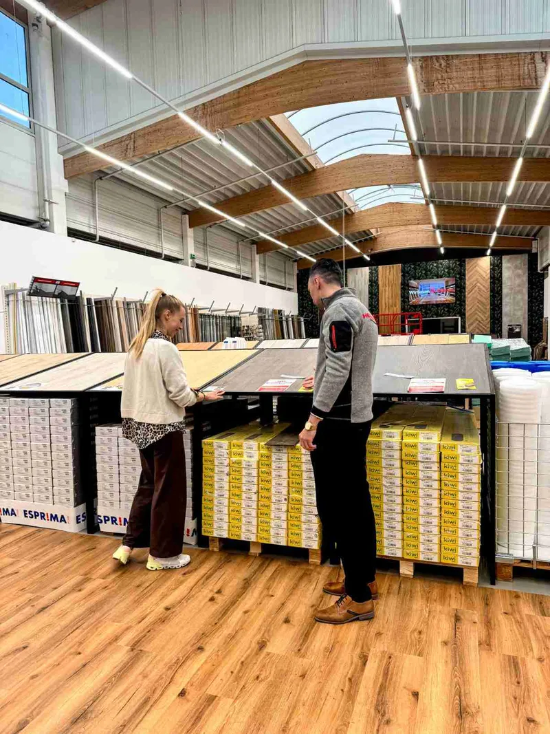 Bodenbeläge Ausstellung bei Heineking Landesbergen