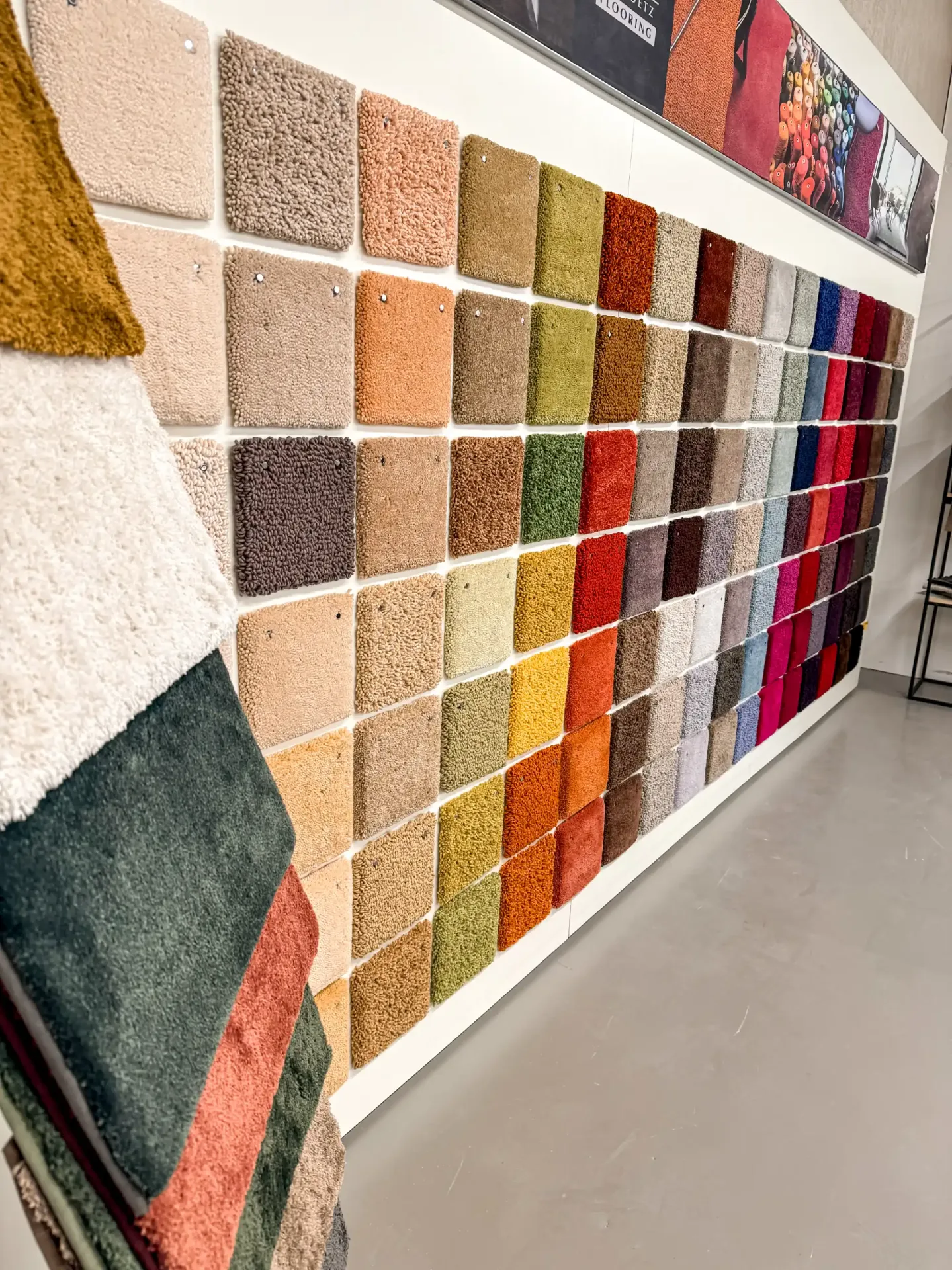 Teppichboden in über 100 Farben
