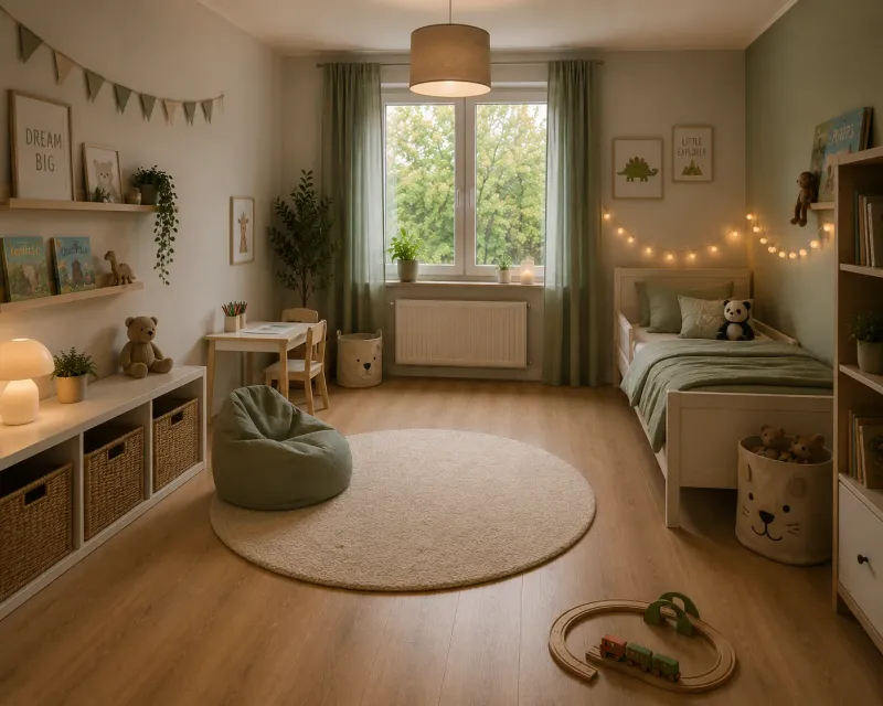 Laminatboden im Kinderzimmer