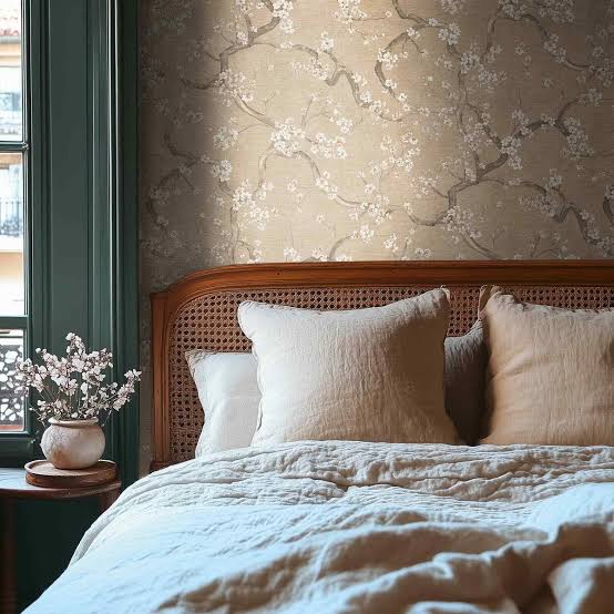 Vliestapete Kirschblüte Beige – AS/781992 – Bodenbelag bei Heineking Landesbergen