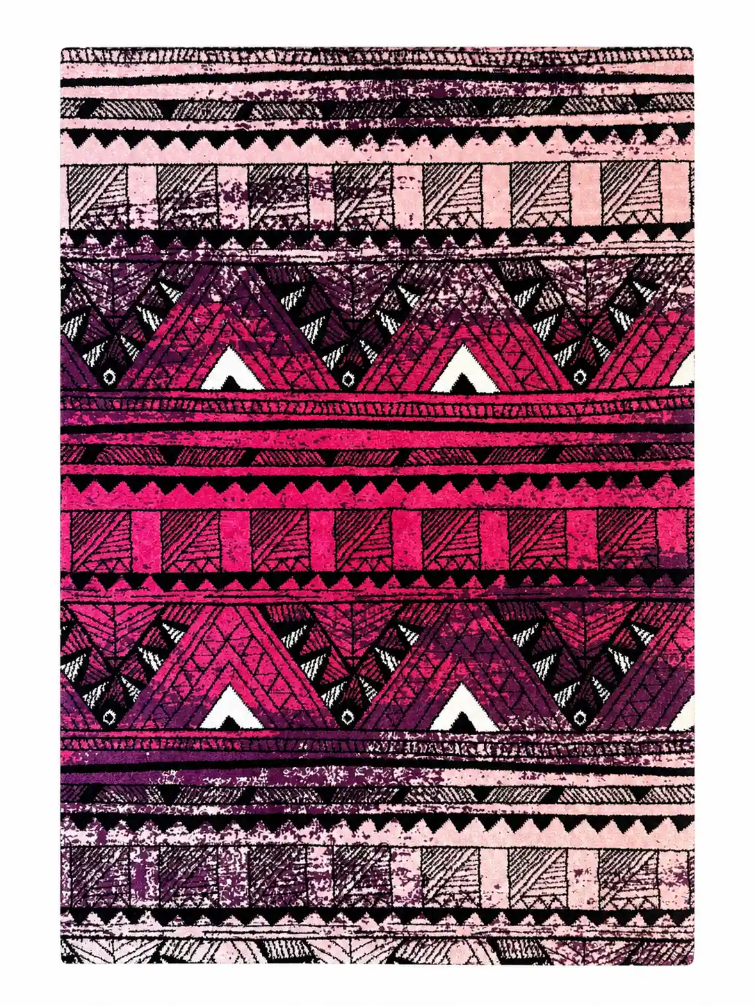 Teppich Maya – Ethno Pink/Lila – günstig im Heineking Outlet